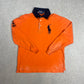 Ralph Lauren orange rugby shirt L