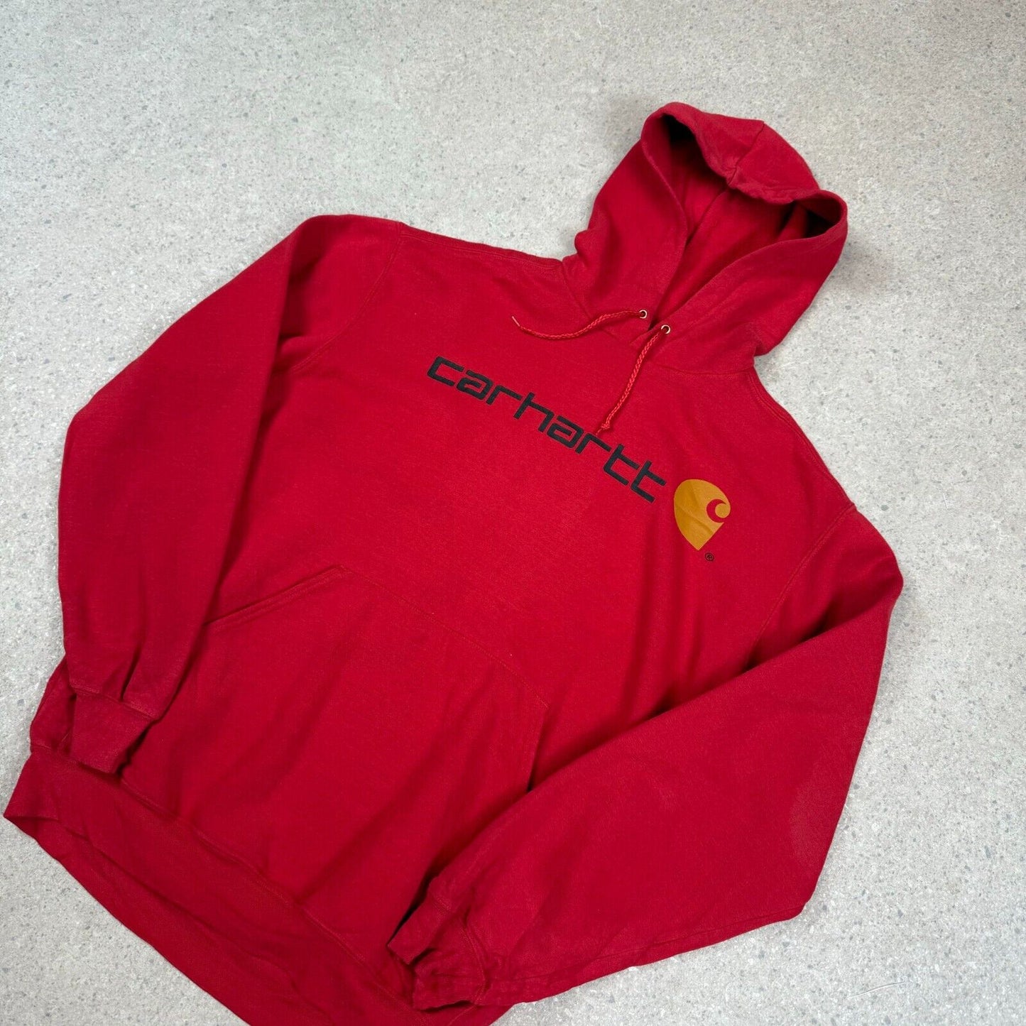 Carhartt Hoodie Medium Red Colourway