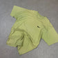 Vintage Nike T Shirt XL Neon Green Embroidered Logo Heavyweight 90s