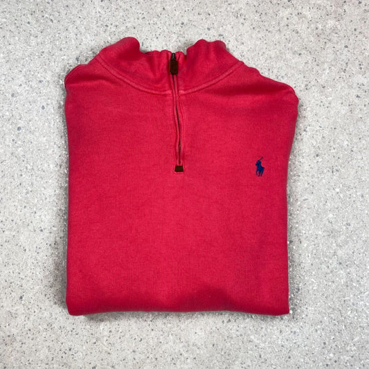 ralph 1/4 zip jumper 2xl