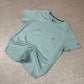 Carhattt T Shirt Medium Women’s Pocket Logo T Shirt Turquoise Colourway