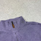 Polo Ralph 1/4 Zip Jumper Medium Purple