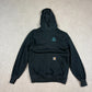 Carhartt Rain Defender Hoodie Small Black Colourway Loose Fit Hooded