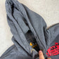 Carhartt Rain Defender Hoodie Medium Grey NASCAR Racing Logo Hooded Pocket