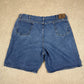 Wrangler Jorts 44” Blue Baggy Fit Denim