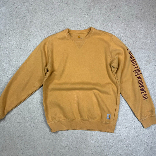 Carhartt Sweatshirt S / M Mustard Yellow