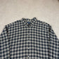 Ralph Lauren Shirt 3XL Navy Yellow Check Cotton Button Down