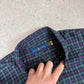 Ralph Lauren Shirt Medium Navy Green Check Button Button Down