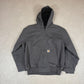Carhartt Active Jacket XL Loose Fit Grey Colourway Hooded