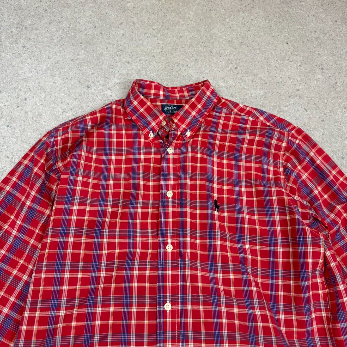 Ralph Lauren Check Plaid Shirt Large