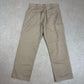 Carhartt Cream Trousers Pants 32x32 Double Knees