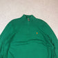 Ralph Lauren 1/4 Zip Jumper XL Green Colourway Embroidered Logo