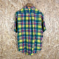 Ralph Lauren check short sleeve shirt large