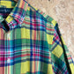 Ralph Lauren check short sleeve shirt large