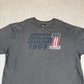 Harley Davidson T Shirt 2XL New York Graphic Charcoal Grey Relaxed Fit