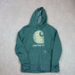 Carhartt Rain Defender Hoodie Small Green