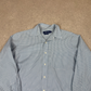 Ralph Lauren Check Shirt XL Blue Colourway 17” Neck Long Sleeve