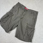 Lee Cargo Shorts 36” Brown Colourway Baggy Fit Pockets