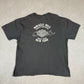 Harley Davidson T Shirt 2XL New York Graphic Charcoal Grey Relaxed Fit