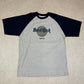 Hard Rock Cafe Berlin T Shirt XL Grey Navy Relaxed Fit Y2K