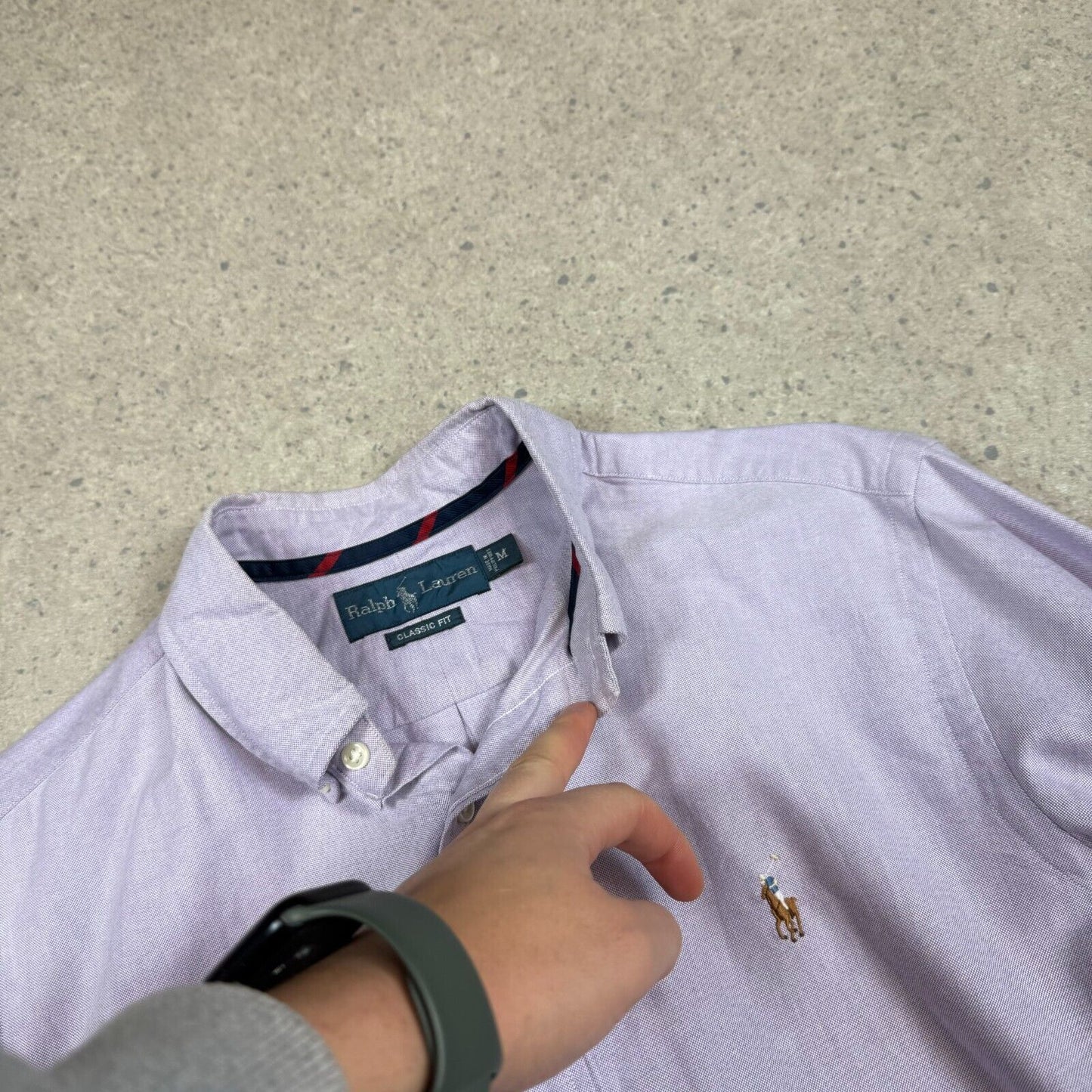 Ralph Lauren Smart Shirt Medium Purple