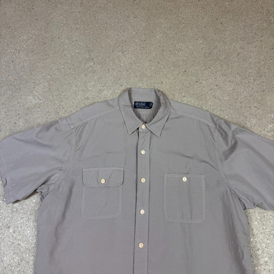 Ralph Lauren Shirt XL Grey Colourway Short Sleeve