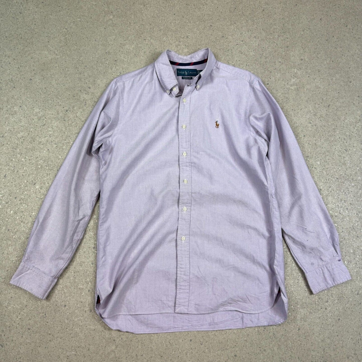 Ralph Lauren Smart Shirt Medium Purple