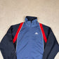Kappa Track Top Medium Blue Red Colourway Embroidered Logo Y2K