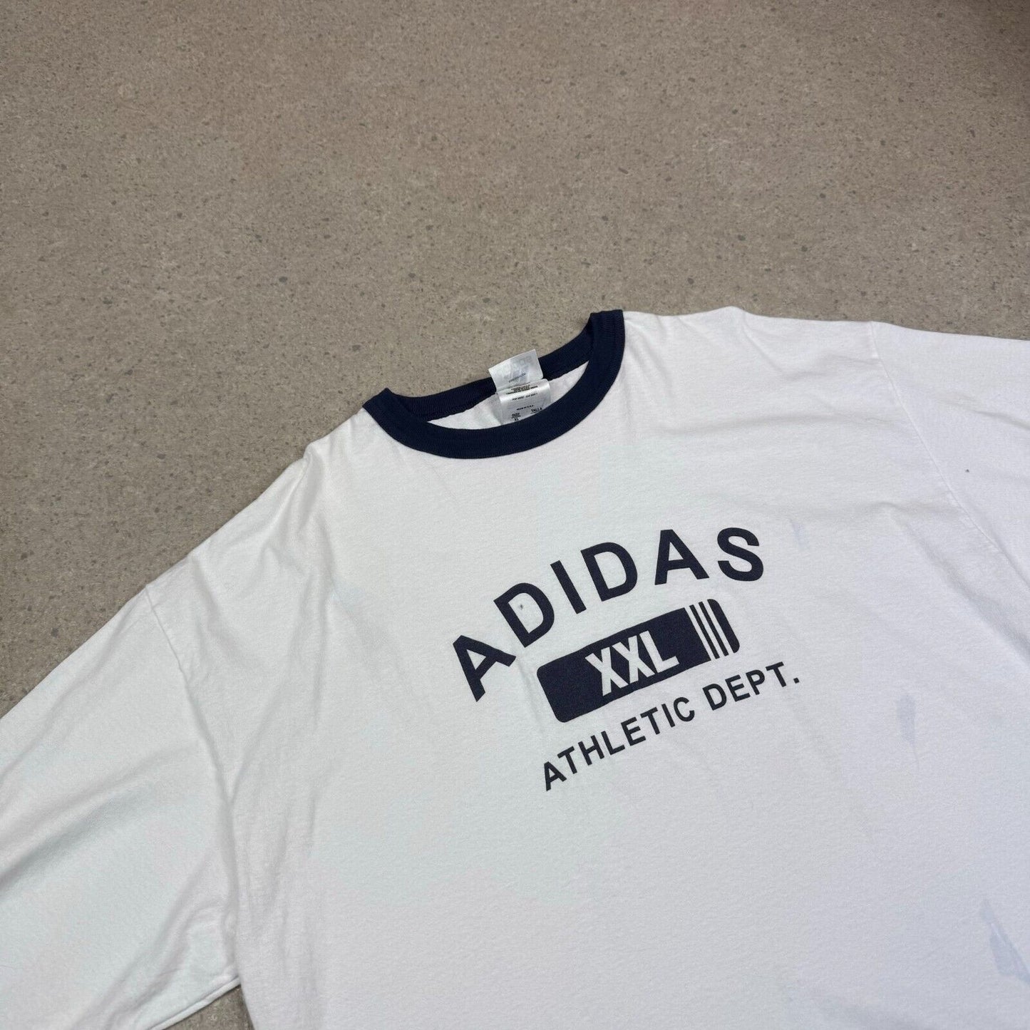 90s Adidas T Shirt XL Ringer Athletic