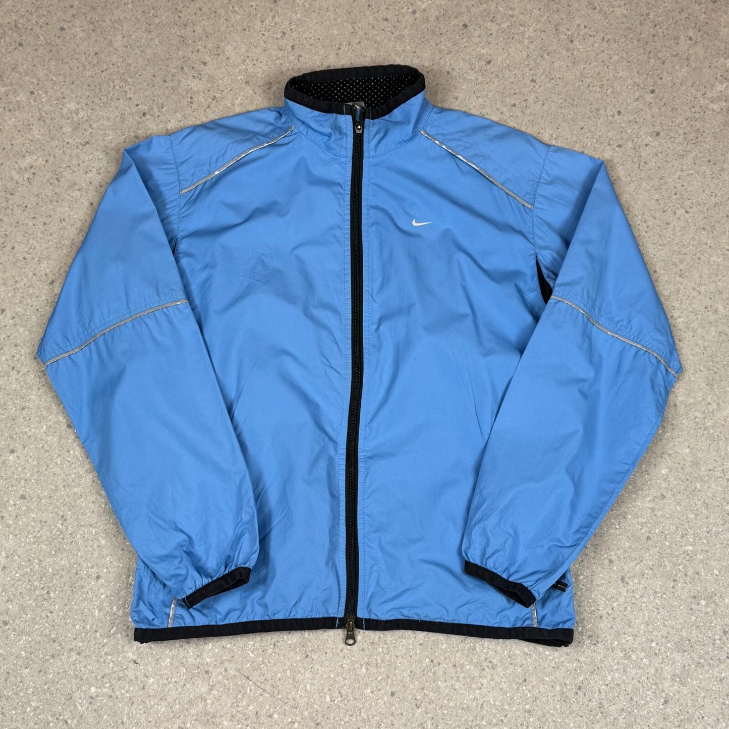 Nike Windbreaker Medium Womens Baby Blue Colourway Embroidered Logo