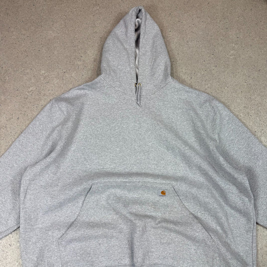 Carhartt Hoodie 4XL Light Grey Colourway Embroidered Logo Heavyweight