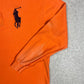 Ralph Lauren orange rugby shirt L