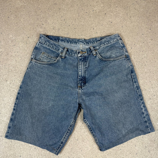 Wrangler Jorts 34” Blue Colourway Denim
