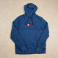 Tommy Hilfiger Hoodie Small Blue Embroidered Logo