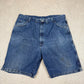 Wrangler Jorts 44” Blue Denim Baggy Fit Vintage