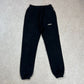 Represent Joggers XS Black Elastic Waistband Trousers