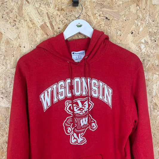 Champion hoodie Wisconsin smalll