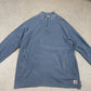 Carhartt 1/4 Zip Jumper XL Grey Colourway Embroidered Logo