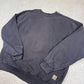 Carhartt Sweatshirt L / XL Black Heavyweight Sweater