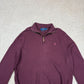 Ralph Lauren 1/4 Zip Medium Burgundy Colourway