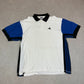 Adidas Polo XXL Cream Navy Colourway Embroidered Logo Vintage 90s