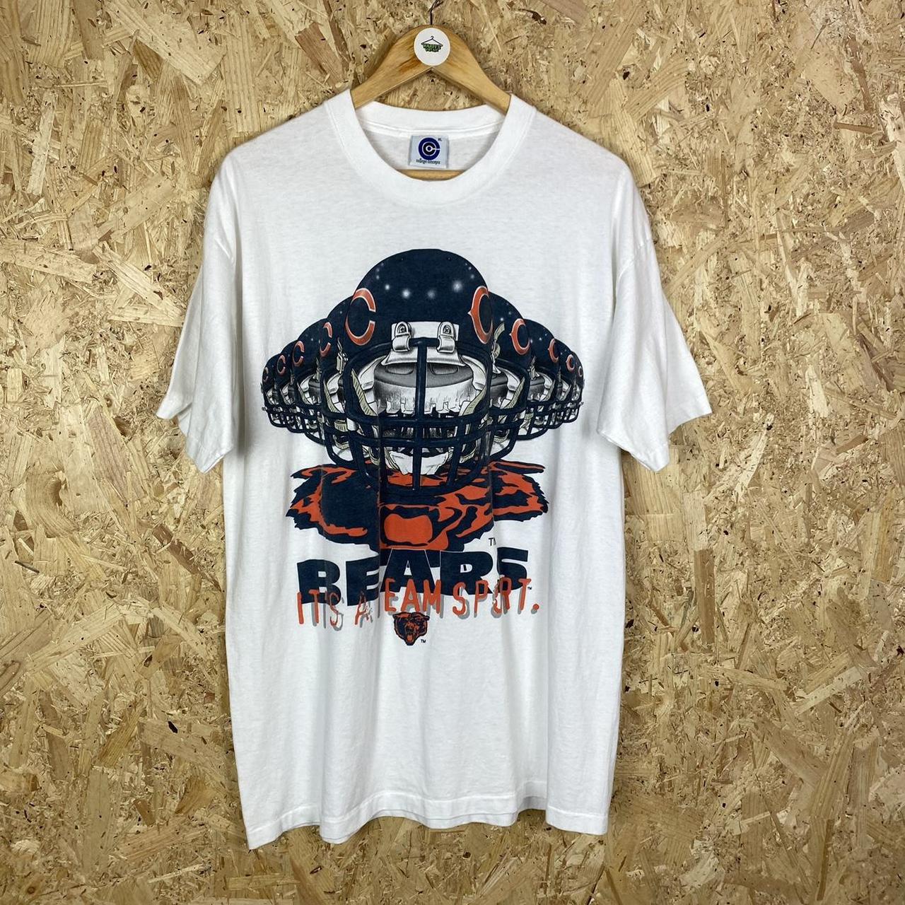 Chicago bear single stitch t shirt XL