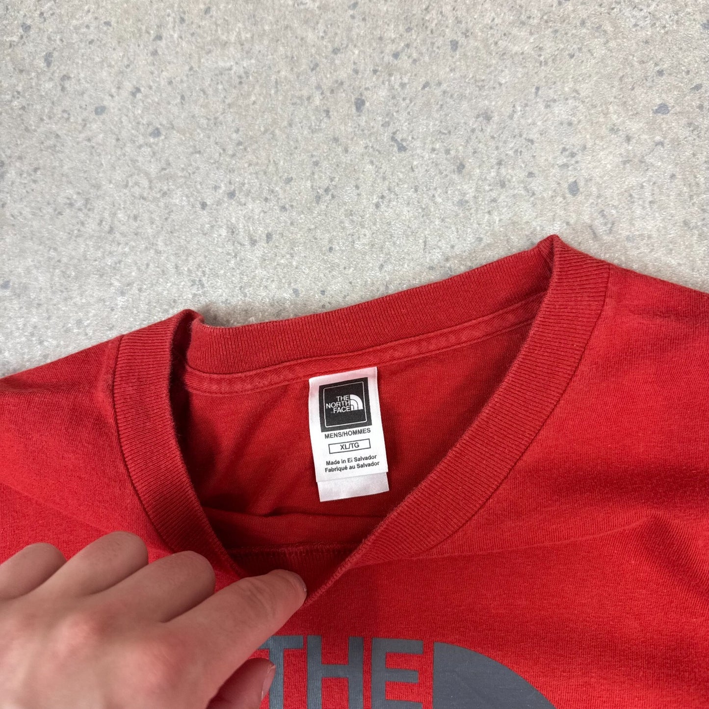 The North Face T Shirt XL Burnt Orange