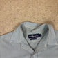 Ralph Lauren Check Shirt XL Blue Colourway 17” Neck Long Sleeve
