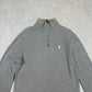 Ralph Lauren 1/4 Zip Jumper Small Grey