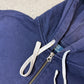 Ralph Lauren Zip Up Hoodie Large Navy Blue Embroidered Logo Hooded