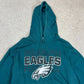 Philadelphia Eagles Hoodie XL Blue NFL Sweatshirt Football Sports