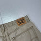 Levis cream jorts 36”