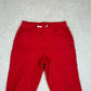 Ralph Lauren Joggers Women’s Small 8/10 Red Colourway Cuffed