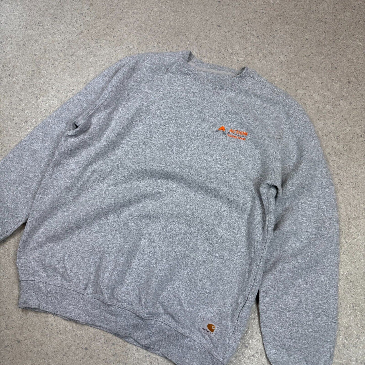 Carhartt Sweatshirt Large Light Grey